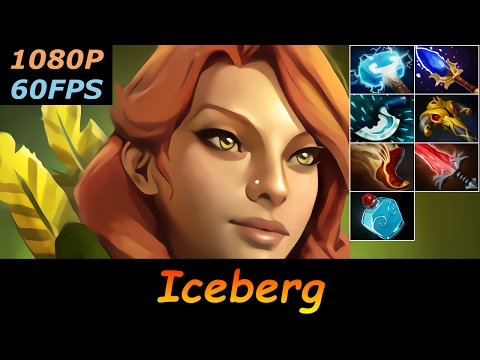 Dota 2 Iceberg Windranger Pro Top MMR 25/4/17 Ranked Full Gameplay