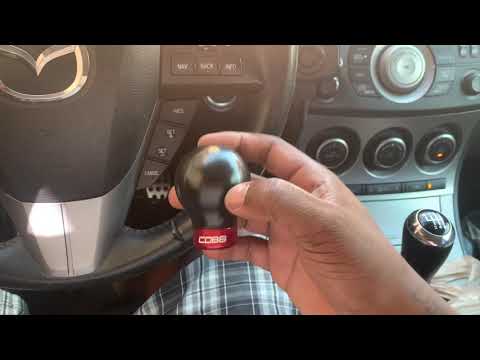 HOW TO INSTALL A COBB KNOB ON YOUR MAZDASPEED 3