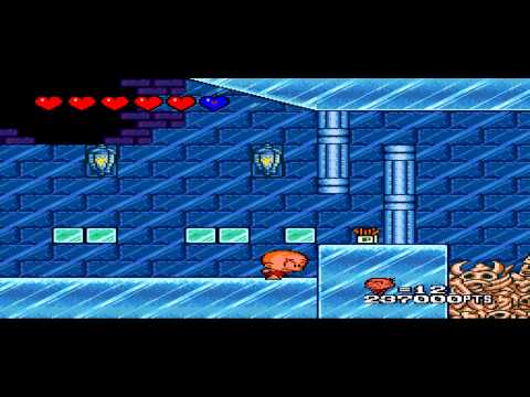 Bonk's Revenge (TurboGrafx-16) - Highscore Run #1