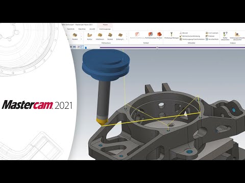 Neu in Mastercam 2021 – Neuer Werkzeugweg Fasen