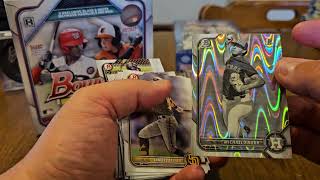 Opening up a second box of 2022 Bowman draft baseball lite