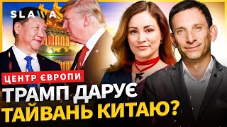 ПОРТНИКОВ: Трамп готовий пожертвувати Тайванем, щоб домовитись з Китаєм