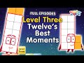 Numberblocks BacktoSchool Level Three All The Best Twelve Moments FULL EPISODES