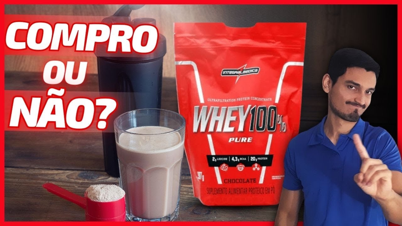 Miniatura da avaliação em vídeo de Suplemento Integralmedica VO2 Whey Bar Chocolate 12 Unidades