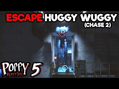 How To ESCAPE HUGGY WUGGY (Chase 2) Poppy Playtime Chapter 5 - RED HAND