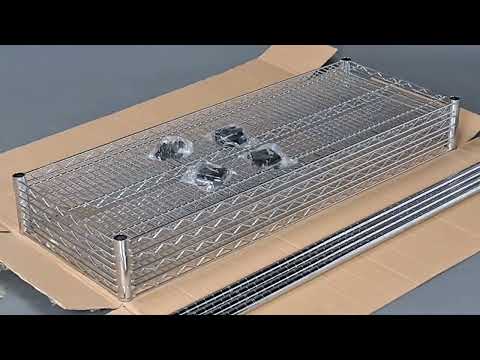 Stainless steel pcb rack trolley