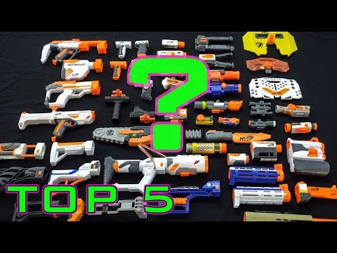 TOP 5 BEST NERF ATTACHMENTS! Video