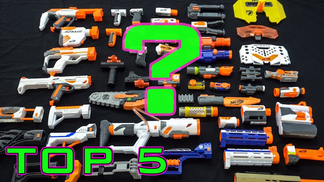 <h1 class=title>TOP 5 BEST NERF ATTACHMENTS!</h1>