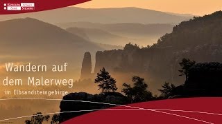 preview picture of video 'Wandern auf dem Malerweg Elbsandsteingebirge'