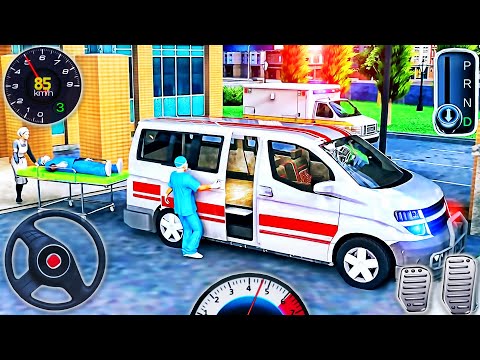 Survival Ambulance Van Driving Simulator - Rescue Emergency Helicopter - Android GamePlay