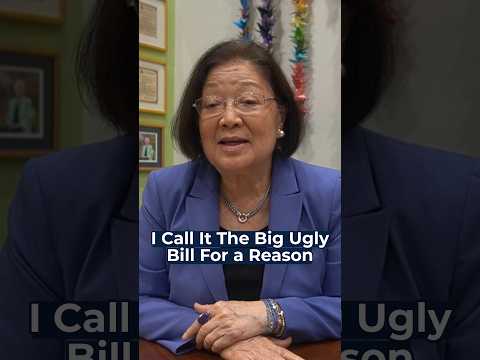 I Call It The Big Ugly Bill For a Reason
