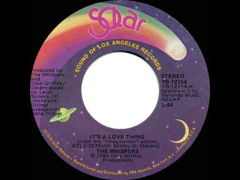 1981 HITS ARCHIVE: It’s A Love Thing - The Whispers (stereo 45 single version)