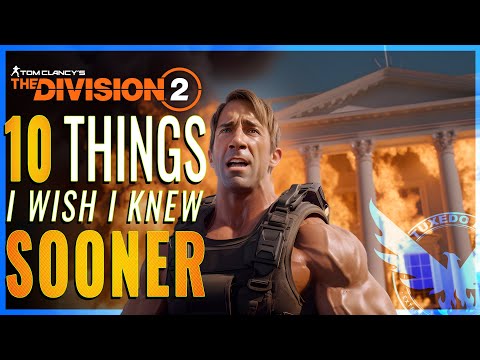 DIVISION 2 TIPS and TRICKS I Wish I Knew SOONER... (2023 GUIDE)