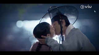 Download lagu [Viu Original Lovers of the Red Sky]  The Heart-fluttering Kiss ❤  #AhnHyoSeop #KimYooJung mp3