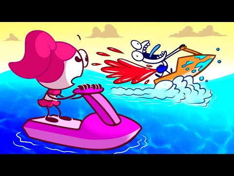 "Skydive Me Crazy!" | Pencilmation Cartoons!