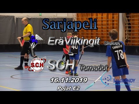 Sarjapeli E2 EräViikingit Sininen vs SCH Tornadot 16.11.2019