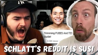 SCHLATT'S REDDIT IS SUS! Schlatt What is WRONG With My Subreddit (REACTION!) jschlattLIVE