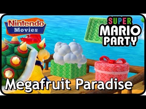 Super Mario Party: Megafruit Paradise (2 Players, 20 Turns, Master Difficulty)
