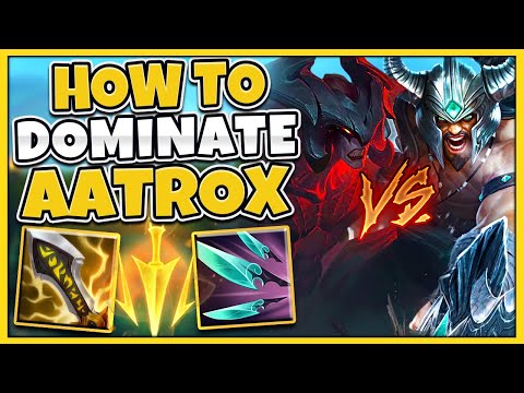 STRATEGIES I USE TO CRUSH AATROX WITH TRYNDAMERE | Challenger Tryndamere - League of Legends