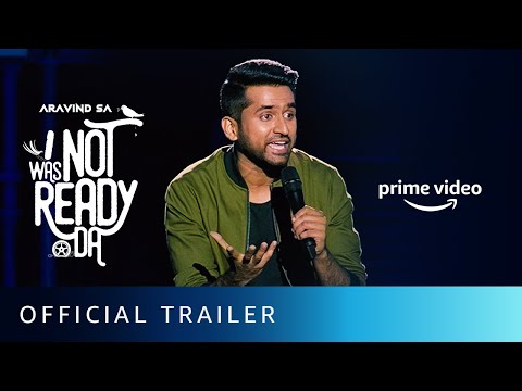 Thumbnail of the video: I Was Not Ready Da - Official Trailer | Aravind SA | Amazon Funnies | Nov 27