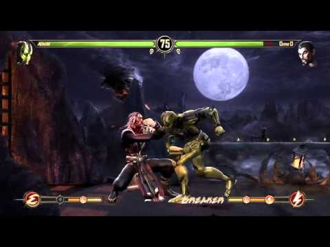 MK9(Online) AlhiM(Cyrax) vs [me](ShangTsung)