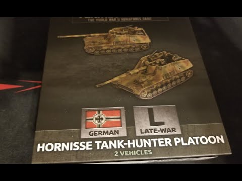 Flames of War - Hornisse Unboxing