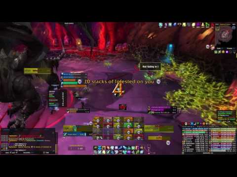 Nythendra Mythic Restoration Shaman POV
