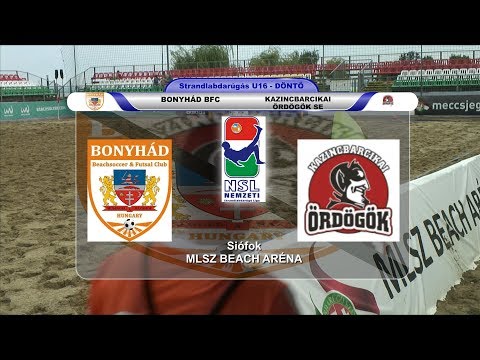 BONYHÁD BFC - KAZINCBARCIKAI ÖRDÖGÖK SE