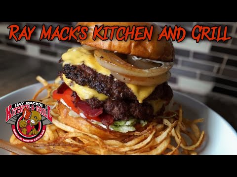 How To Cook Classic American Cheeseburger | Ray Mack's Kitchen and Grill