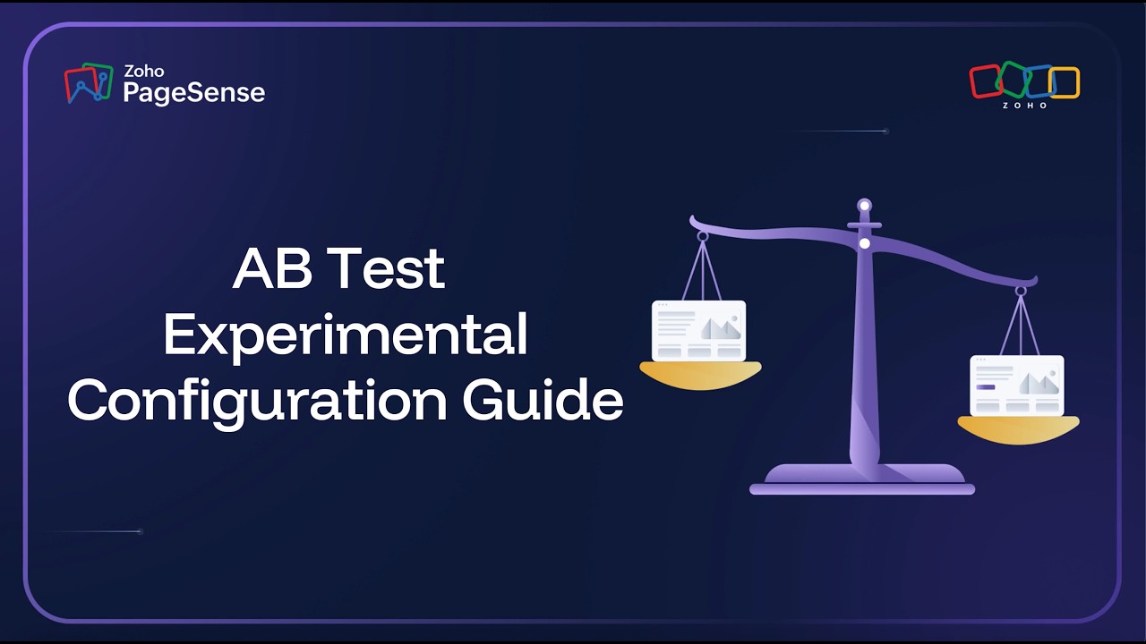 A/B Test configuration settings | Traffic and goals setup