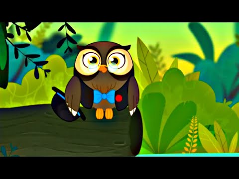 Camilla Villani  con Bruno il gufo, Giovanni la rana e Paolone il calabrone - La canzone del GUFO