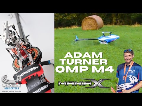 OMP M4 RC Helicopter STOCK - First 3D flight - Adam Turner