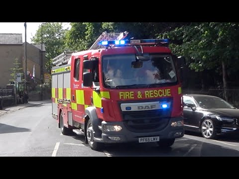 *BULLHORN* Bacup First Pump Responding - Lancashire Fire & Rescue Service