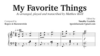 Matthew Krell plays My Favorite Things/What Child Is This?