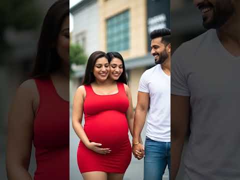 One body, two heads conjoined twin sisters and their husband love. #love #lovetown #conjoinedtwins