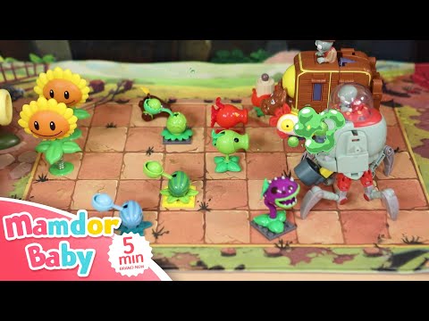 Plants vs. Zombies Army|Toys Play|The Movie Toys story|Toys and Colors|Toys for Kids | Mamdor Baby❤️