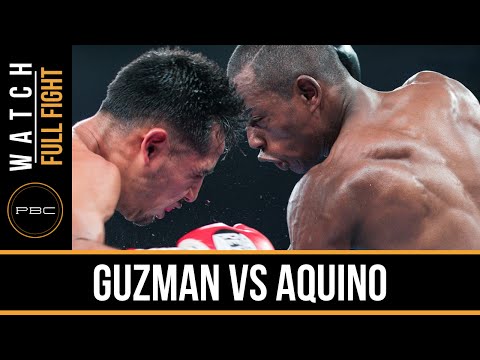 Guzman vs Aquino FULL FIGHT: Oct. 10, 2015 - PBC on NBCSN