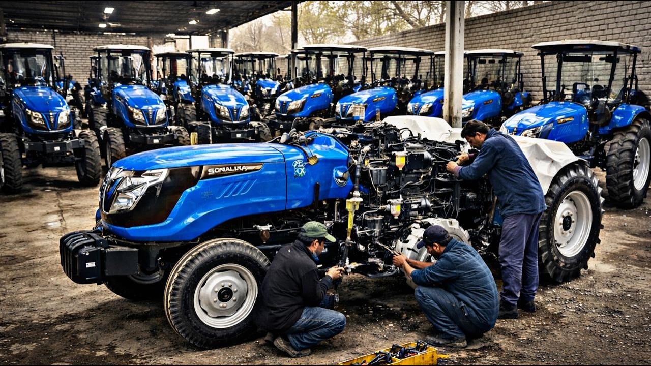 Building a Tractor from Scratch | Full Assembly in Workshop”