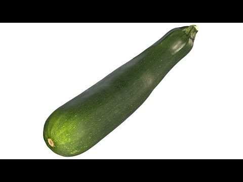 Green Zucchini 4k scanned
