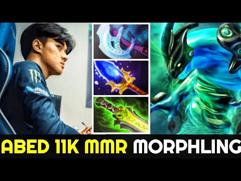 ABED 11K MMR Morphling Carry the Game with Scepter Build 7.26 Dota 2