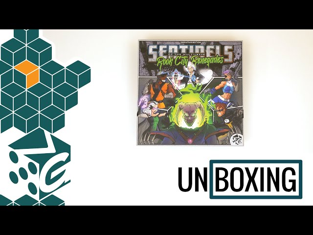 Vídeo relacionado con Greater Than Games Centinelas del multiverso: Rook City Renegades | Expansión de juego de mesa de estrategia cooperativa | De 1 a 5 jugadores | Más de 30 minutos | A partir de 14 años