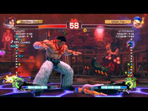SSF4 AE 2012: FuzzyPhi (Hawk) vs Poongko (Yun) - Xbox Live Ranked Match