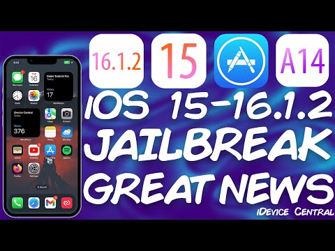 iOS 15 - 16.1.2 JAILBREAK Great News: MUST-HAVE App RELEASED! Remove 3 Apps Limit!