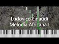 Ludovico Einaudi - Melodia Africana I