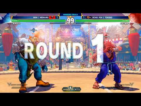 SFV Tokido Akuma vs MenaRD birdie winners finals Capcom Cup 2017 top 8