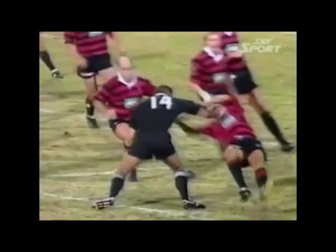 Eric Rush monster hand off to Henry Pedro