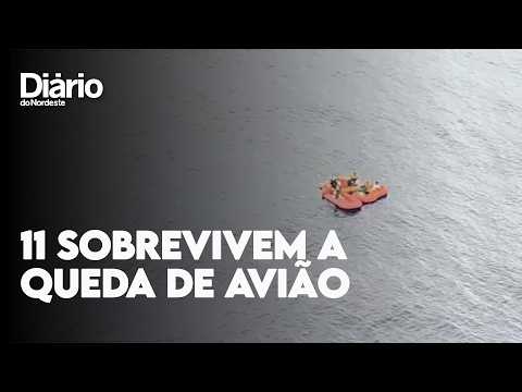 Guarda Costeira dos EUA resgata 11 sobreviventes de queda de avião na Flórida