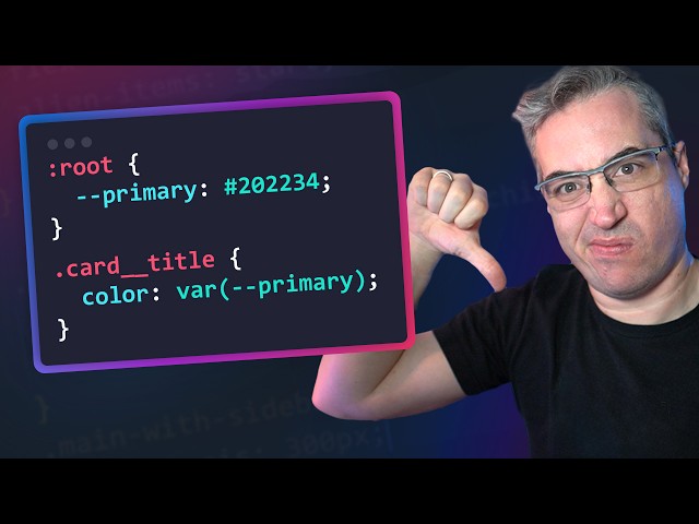 Thumbnail of Using custom properties lesson
