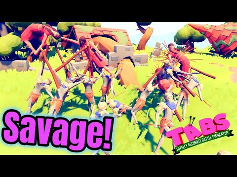 Savage! Spear Boys vs Apple Girl, Snake Ninja and Force Power Boi.