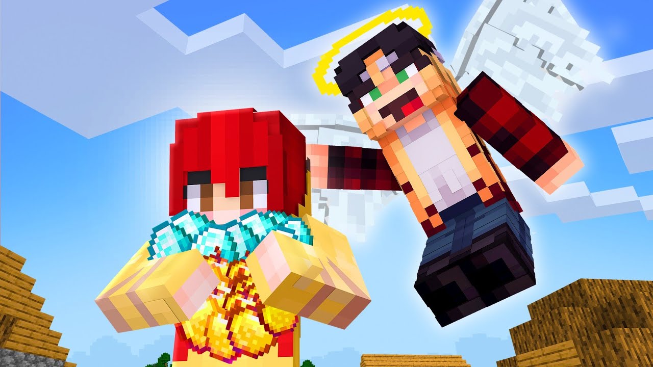 A MALENA ME SALVOU NO MINECRAFT GUERRA